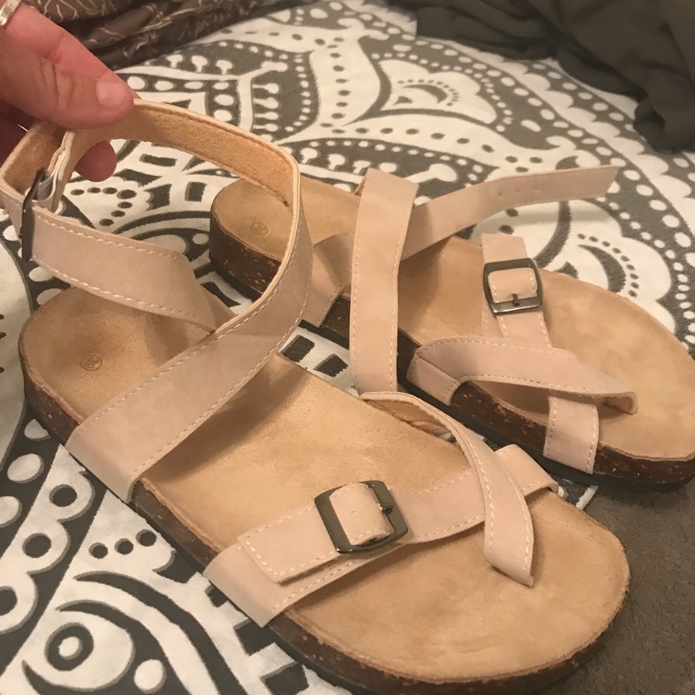 Birkenstock look alike sandal